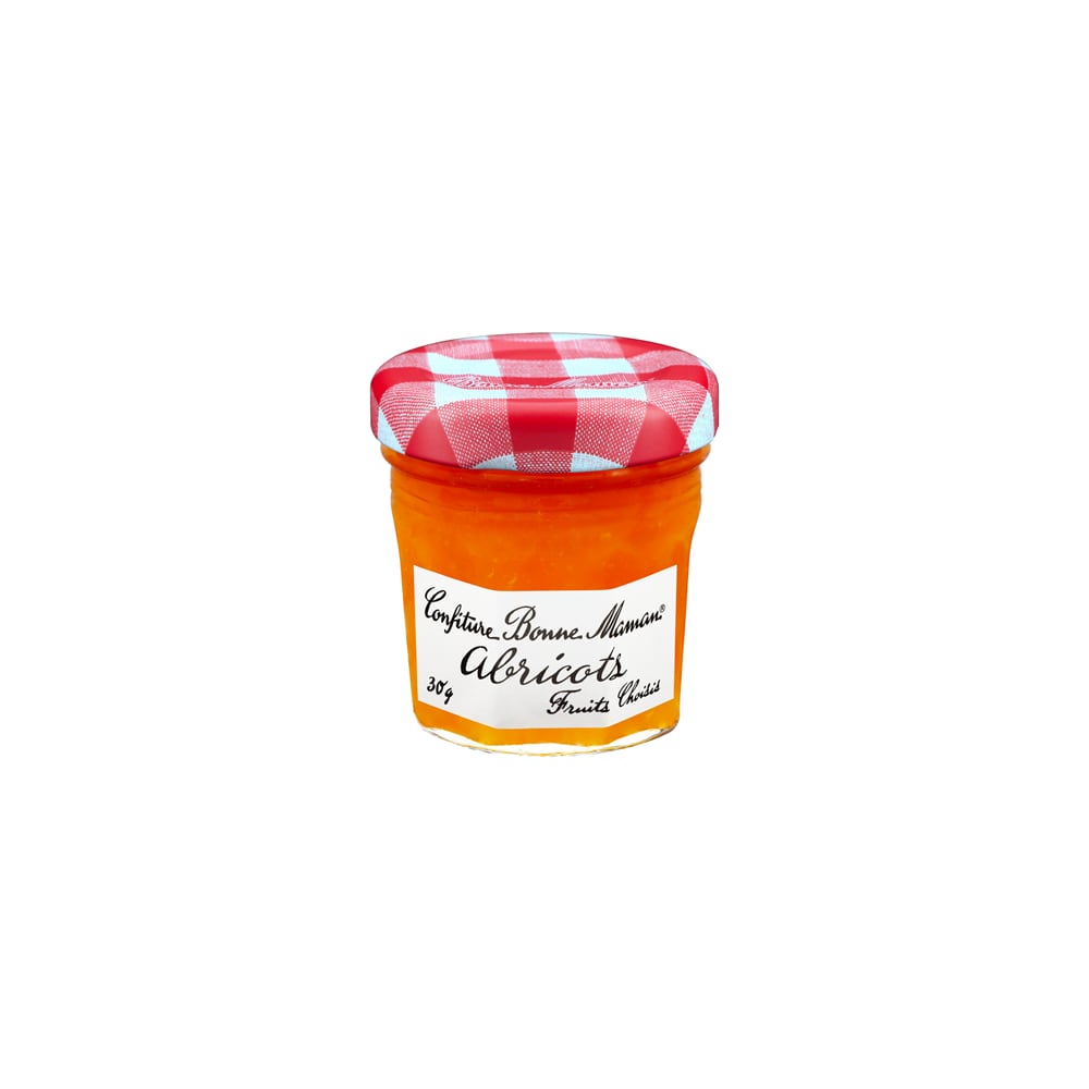 Confiture d'abricot Bonne Maman 15 petits pots de 30gr