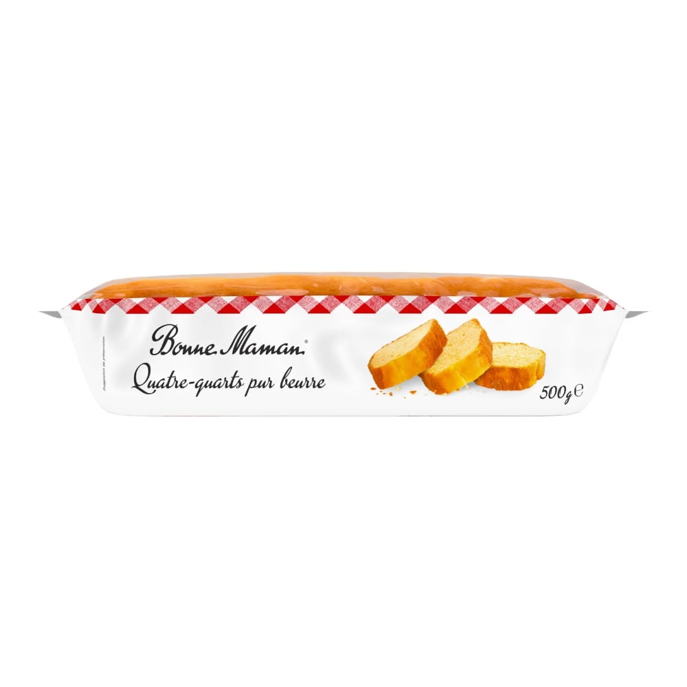 Quatre-quart pur beurre Bonne Maman 500gr