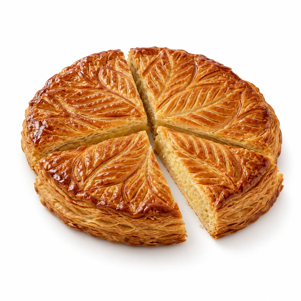 Galette des rois artisanale 4 parts