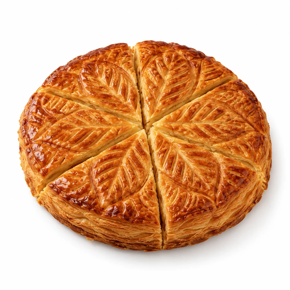 Galette des rois artisanale 6 parts
