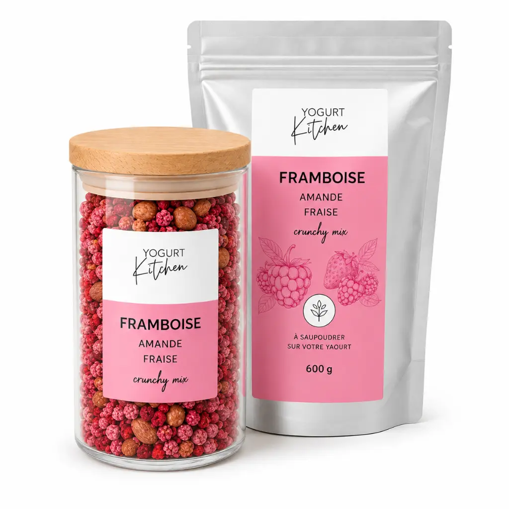 Toping framboise amande fraise Yogurt Kitchen 600gr