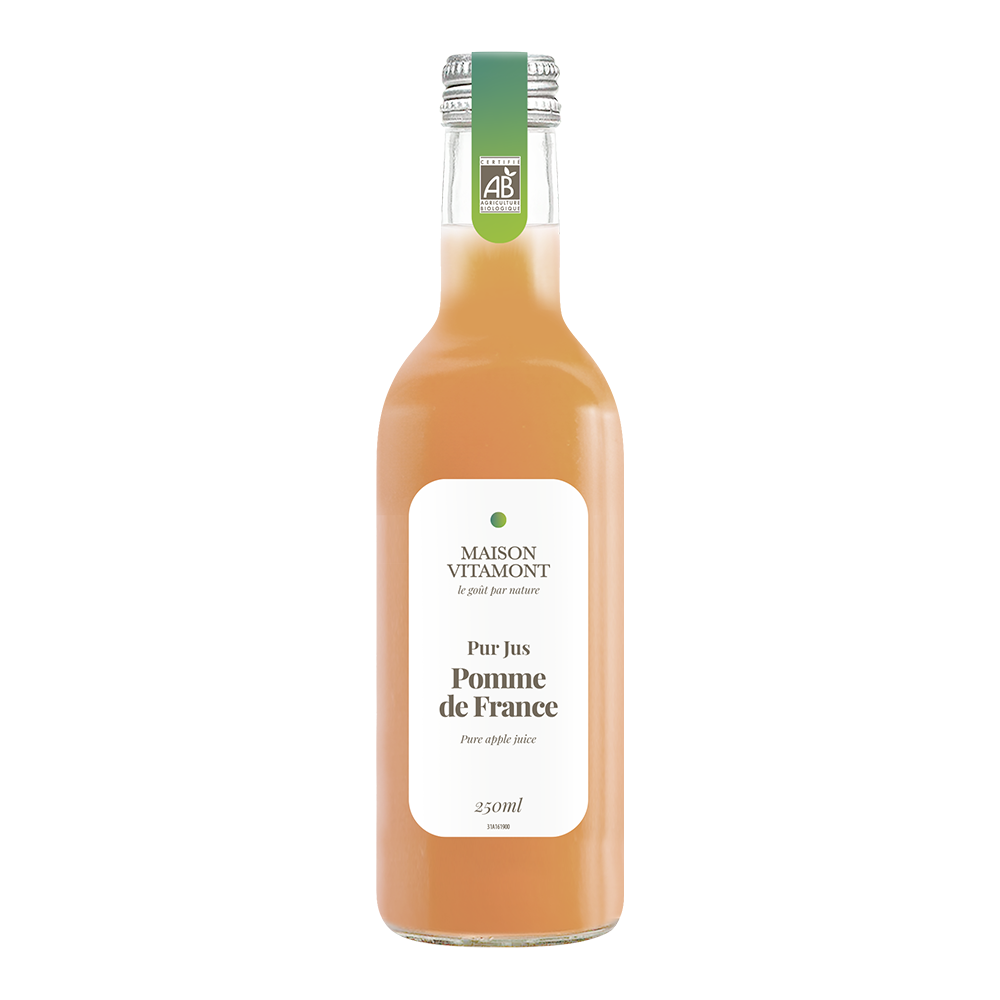Pur jus de pomme de France Maison Vitamont 25cl x 12
