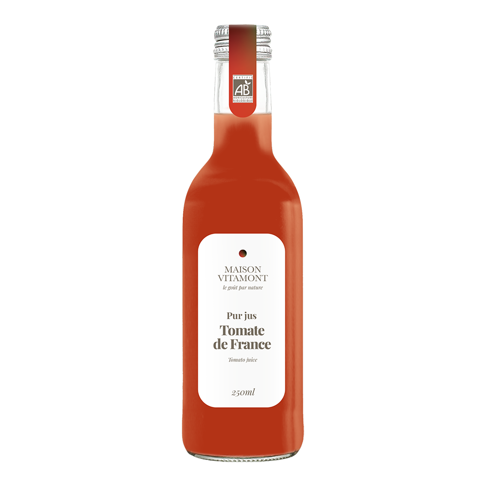 Pur jus de tomate de France Maison Vitamont 25cl x 12 