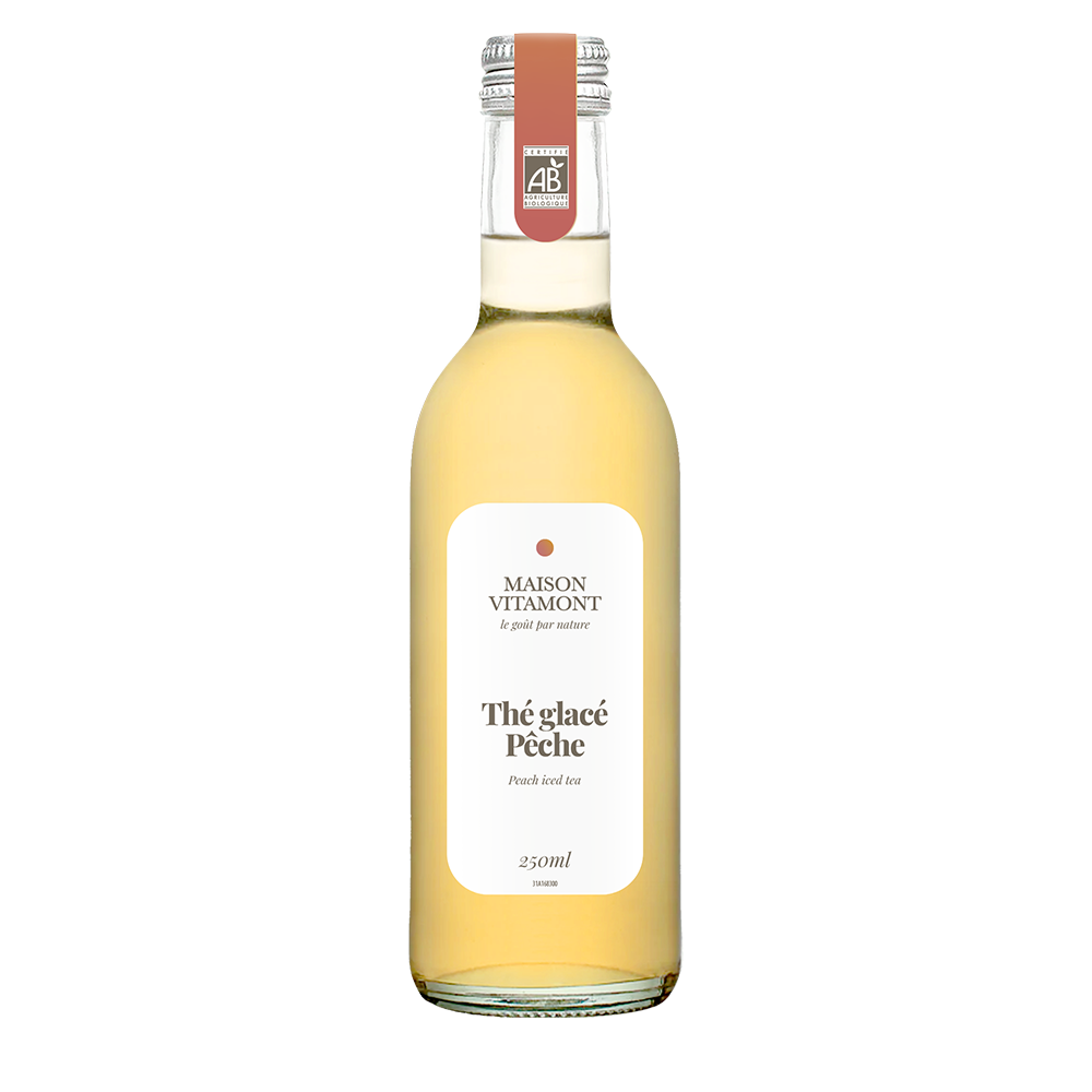 Thé glacé pêche Maison Vitamont 25cl x 12  