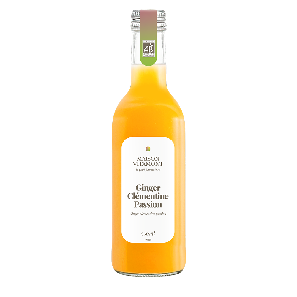 Ginger clémentine passion Maison Vitamont 25cl x 12   