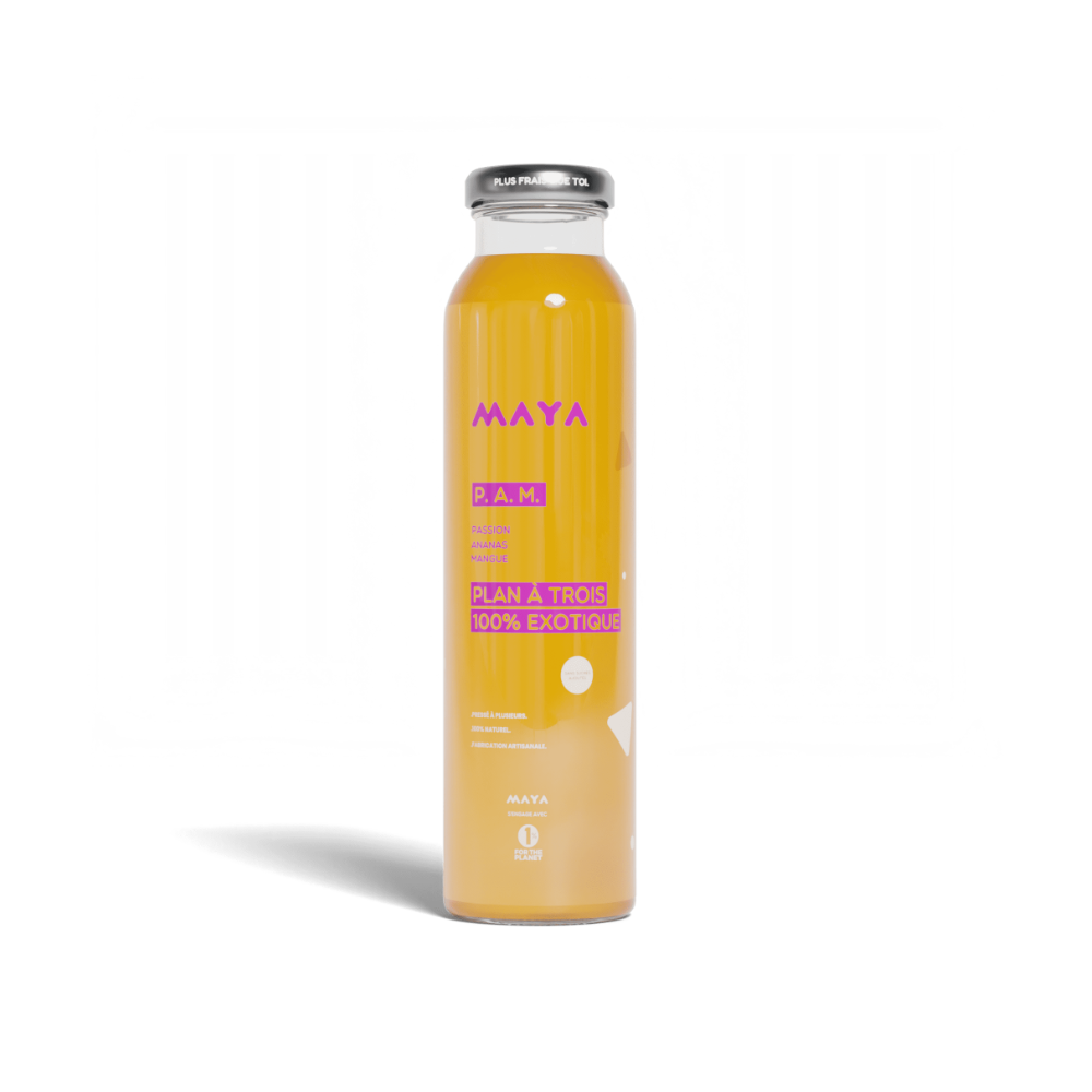 Jus PAM (passion, ananas et mangue) Maya 310ml x 12