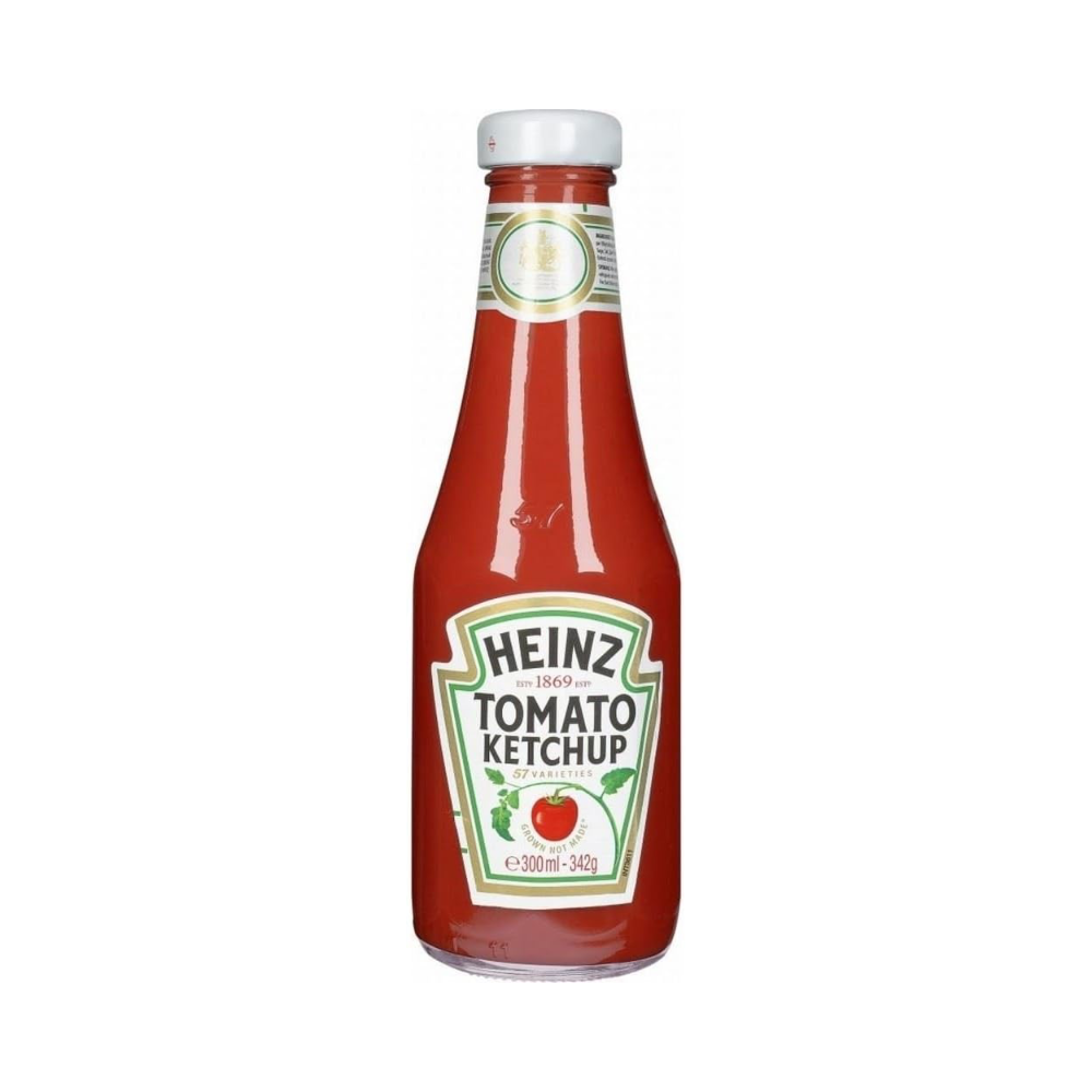 Ketchup Heinz bouteille en verre 342gr