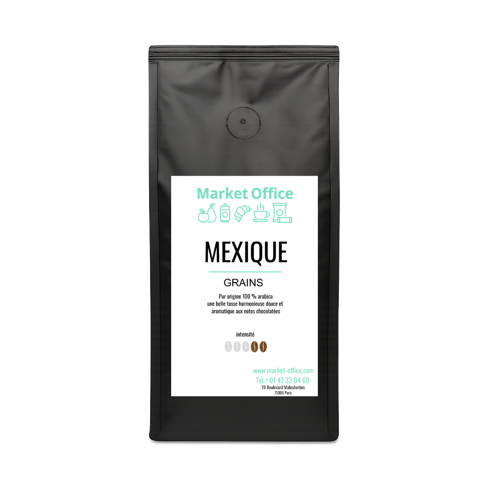 Café en grain Le Mexicain Market Office 1 kilo