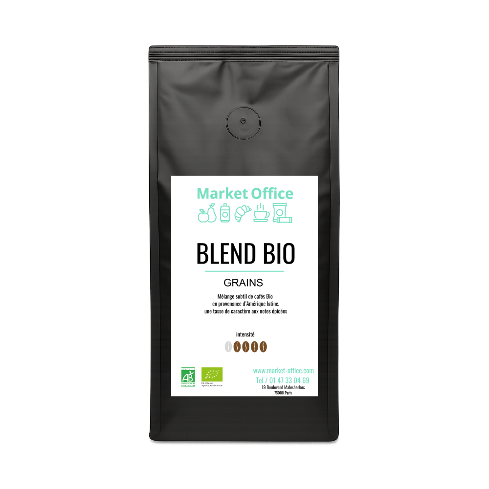 Café en grain Le Premium Bio Market Office 1 kilo