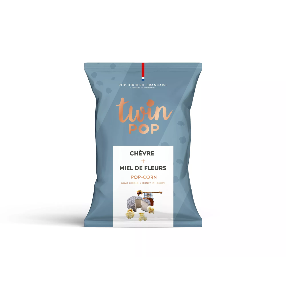 Popcorn chèvre et miel de fleurs Twinpop 25gr