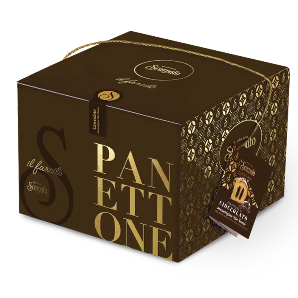 Panettone au chocolat Sao Tomé Scarpato 1kg