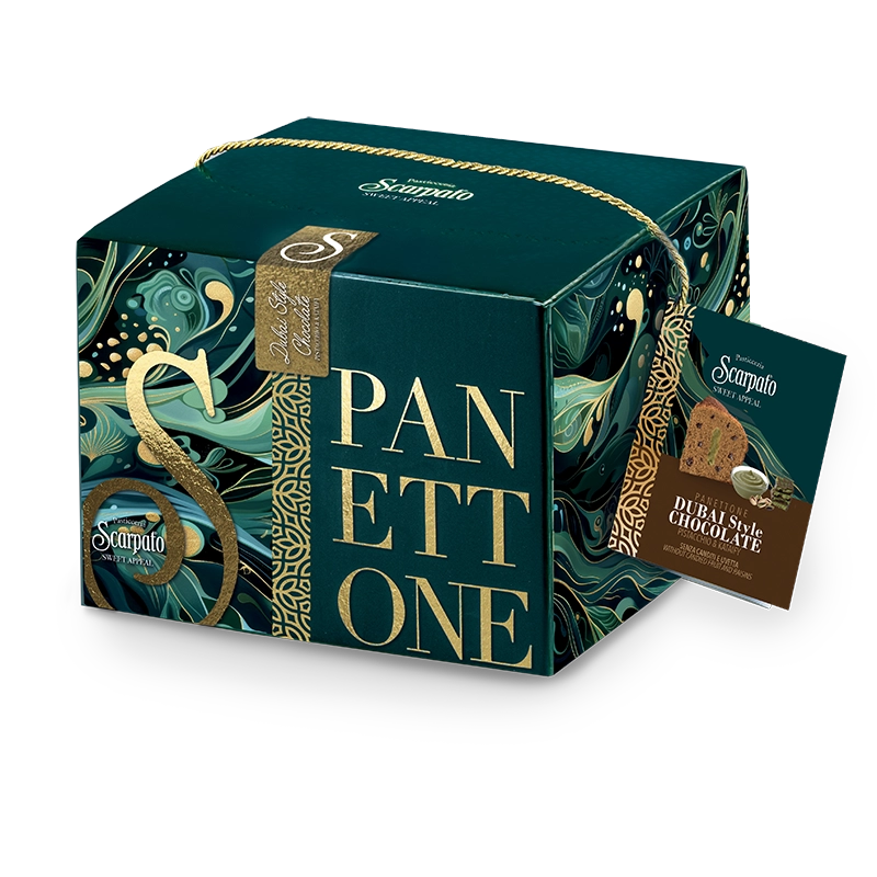 Panettone Dubaï style chocolat 1kg  
