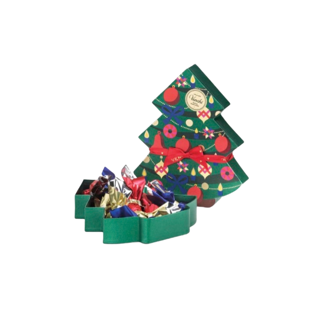 Assortiment de chocolat en boite sapin 197gr 