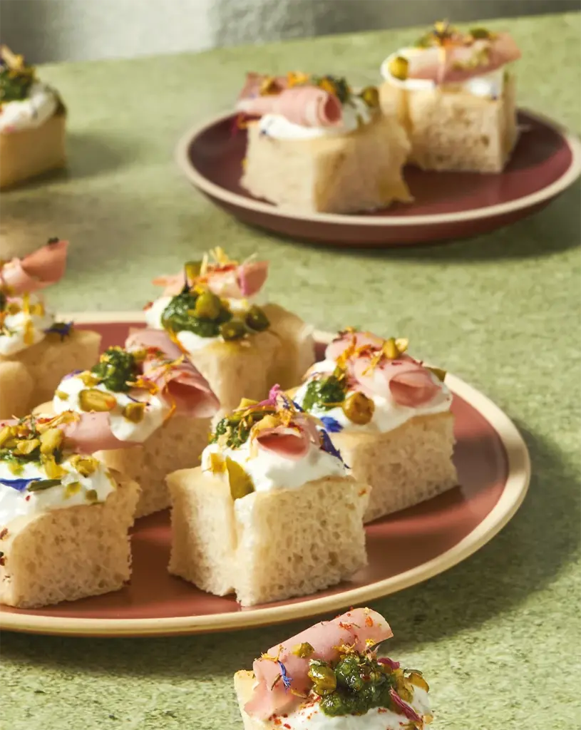 Les focaccias (20 pièces)