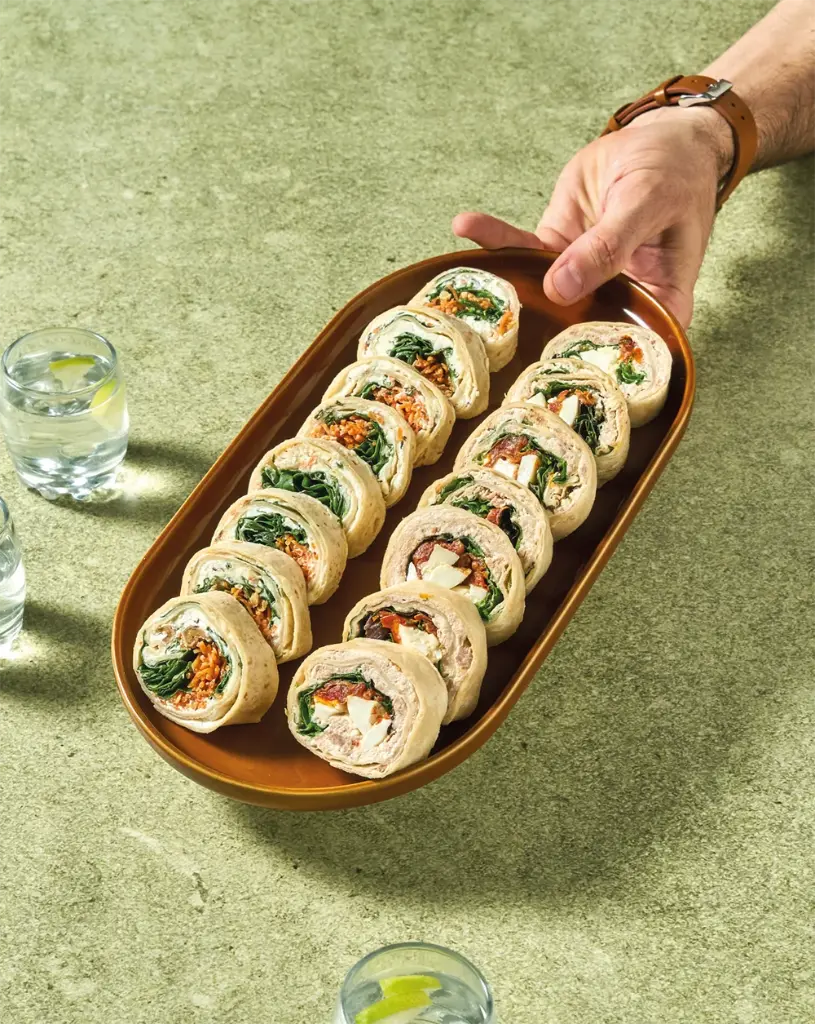 Les wraps assortis (36 pièces)