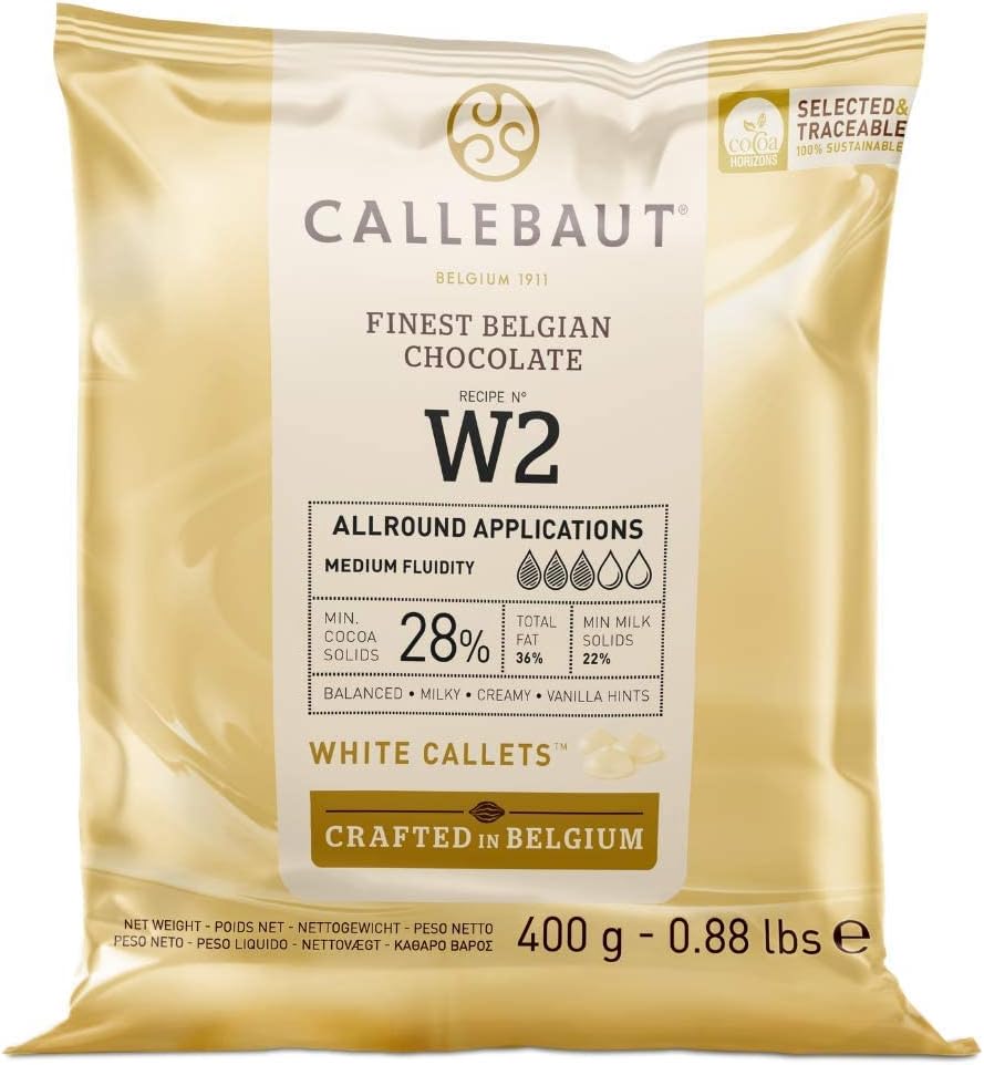 Gouttes de Chocolat Blanc Callebaut 400gr 