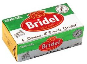 Beurre demi-sel Bridel 250gr