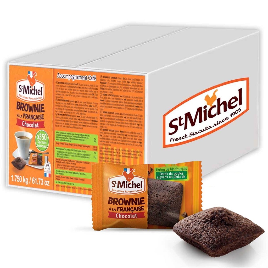 Mini brownie Saint-Michel 5gr x 350