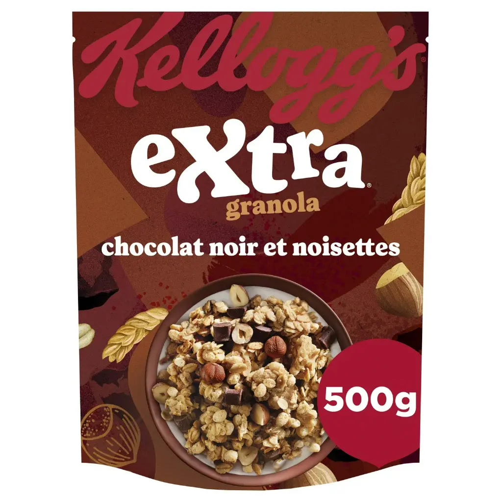 Céréales chocolat Extra Kellogg's 500gr