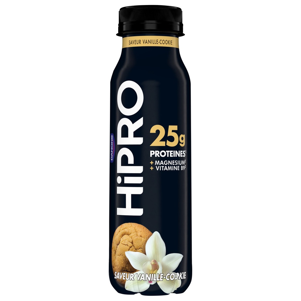 Boisson Hipro vanille cookie 300ml x 6  