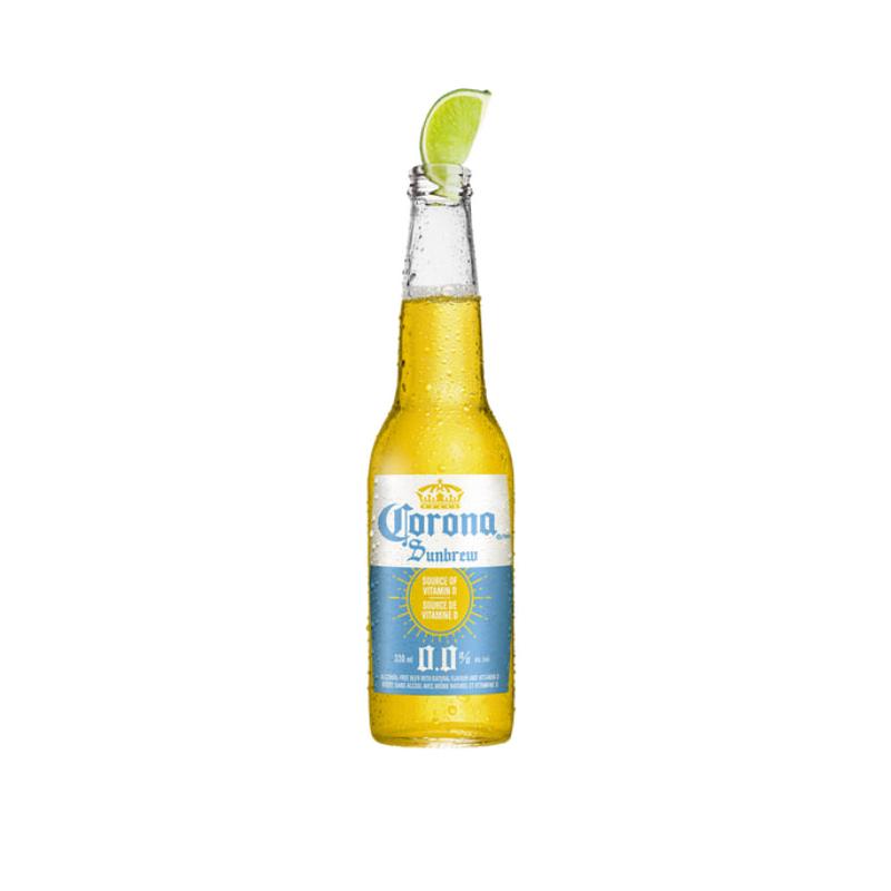 Corona sans alcool 0% en verre perdu 33cl x 24 