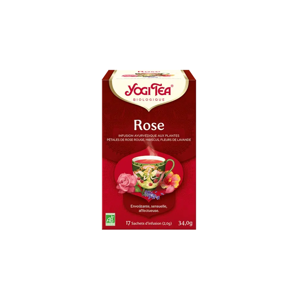 Infusion rose bio Yogi Tea 17 sachets