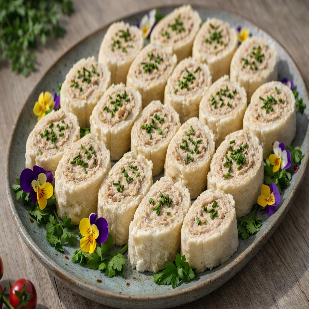 Roulés au thon halal (plateau de 20 pièces)