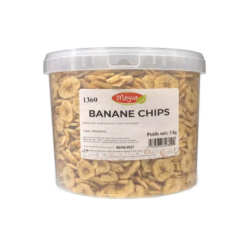 Chips de banane 3 kilos