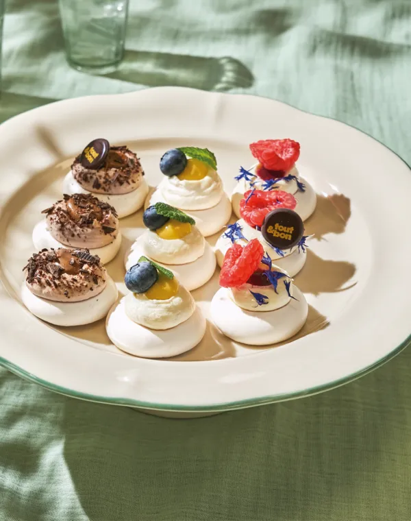 Les mignardises pavlova (35 pièces)