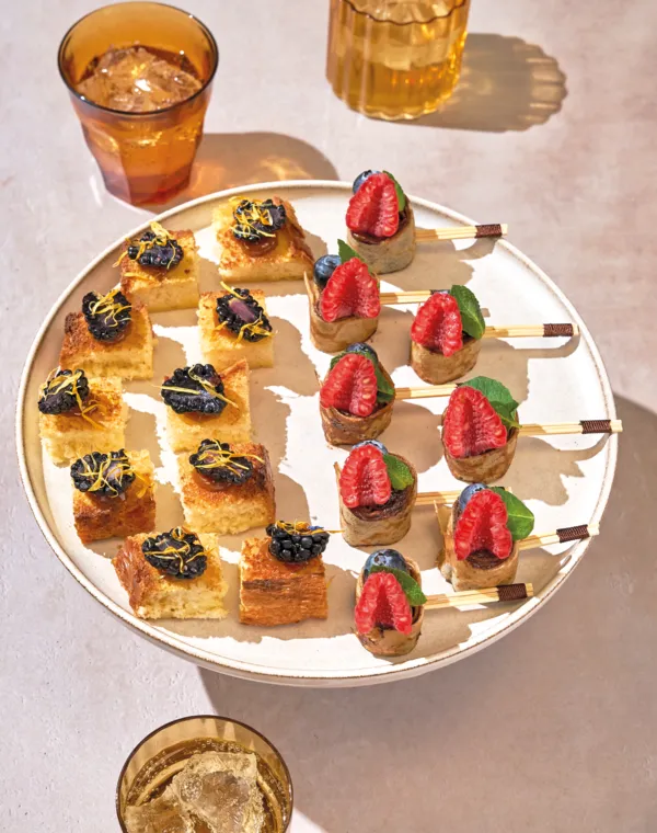 Les brochettes de crêpes et brioches perdues (36 pièces)