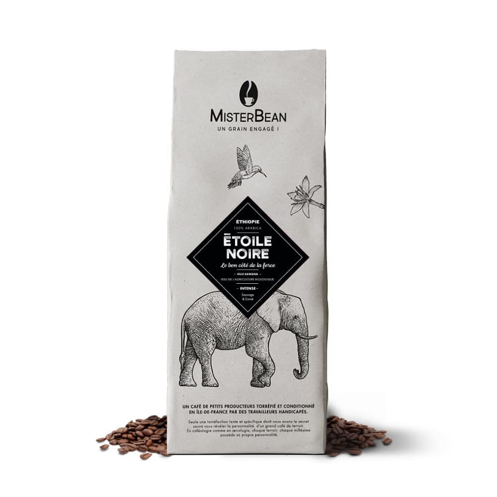 Café en grain Etoile Noire MisterBean 1 kilo