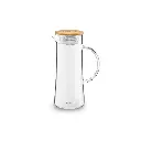 Carafe pour thé glacé 1,1 litre en verre avec filtre intégré