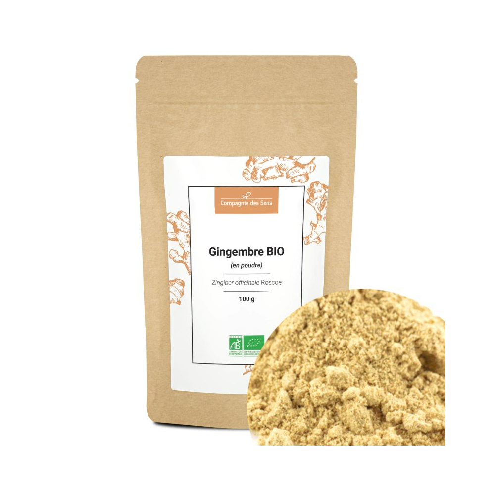 Gingembre en poudre bio Compagnie des Sens 100g