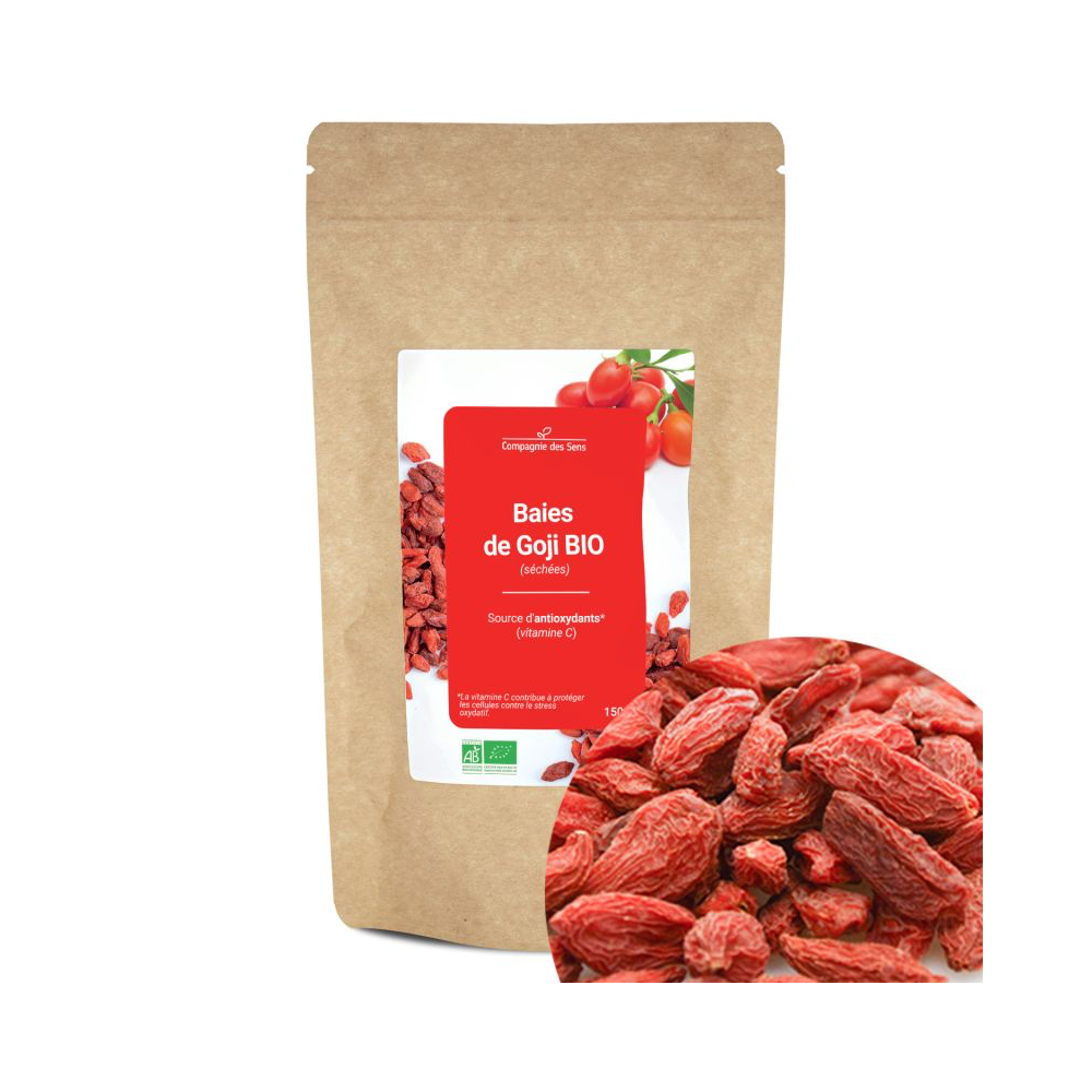 Baies de goji séchées bio Compagnie des Sens 150g