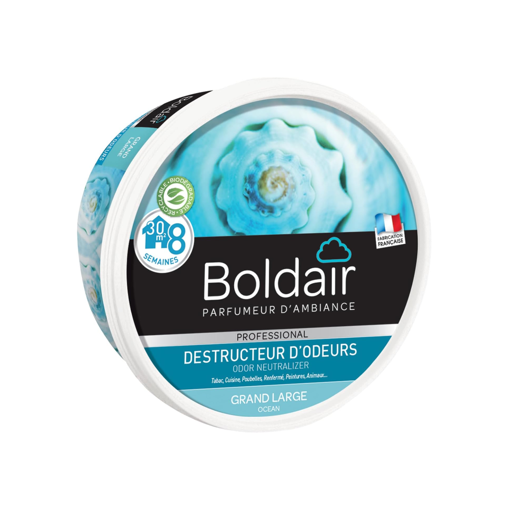 Gel destructeur d'odeur grand large Boldair 300gr