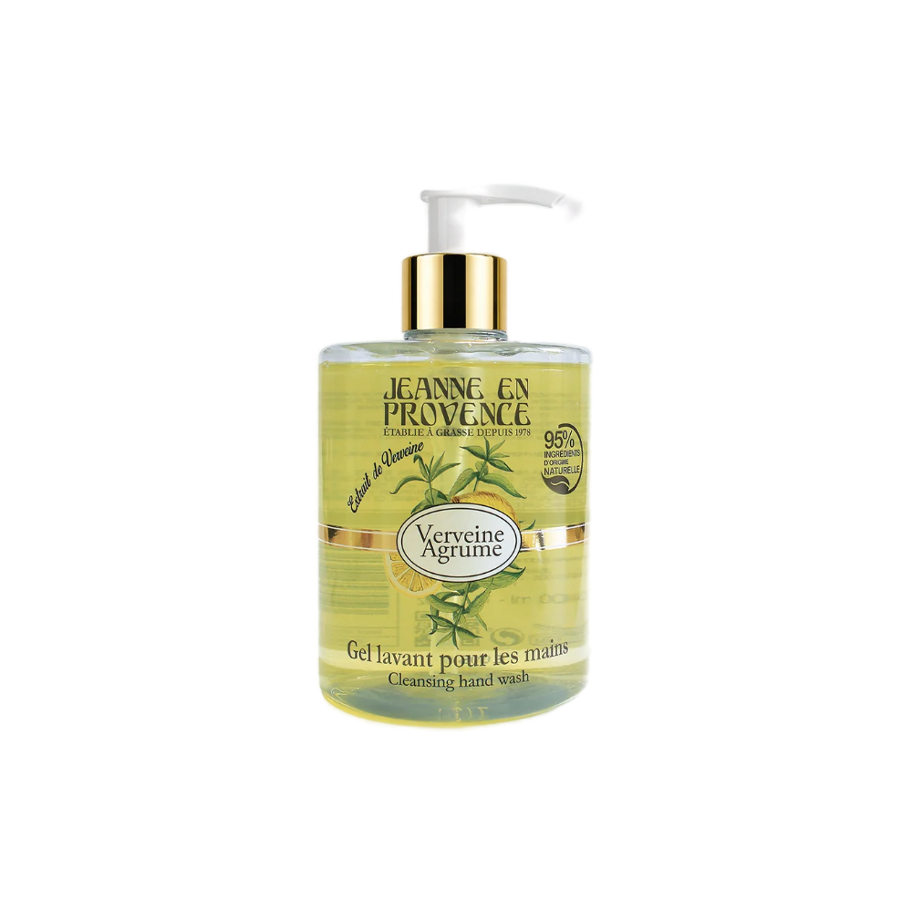 Gel lavant mains verveine agrumes Jeanne en Provence 500 ml