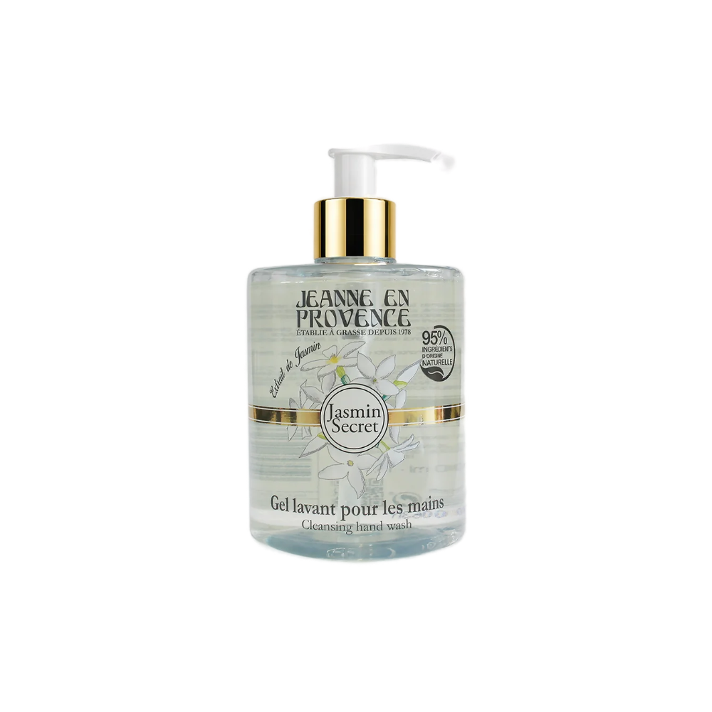 Gel lavant mains jasmin secret Jeanne en Provence 500 ml