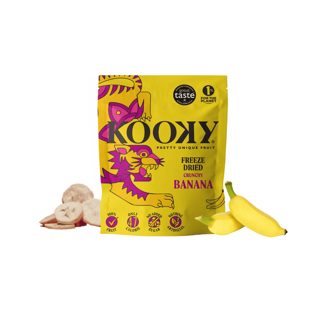 Banane lyophilisée croquante Kooky 12g