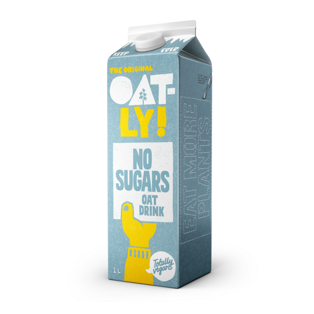 Boisson végétale d'avoine sans sucre Oatly 1 litre