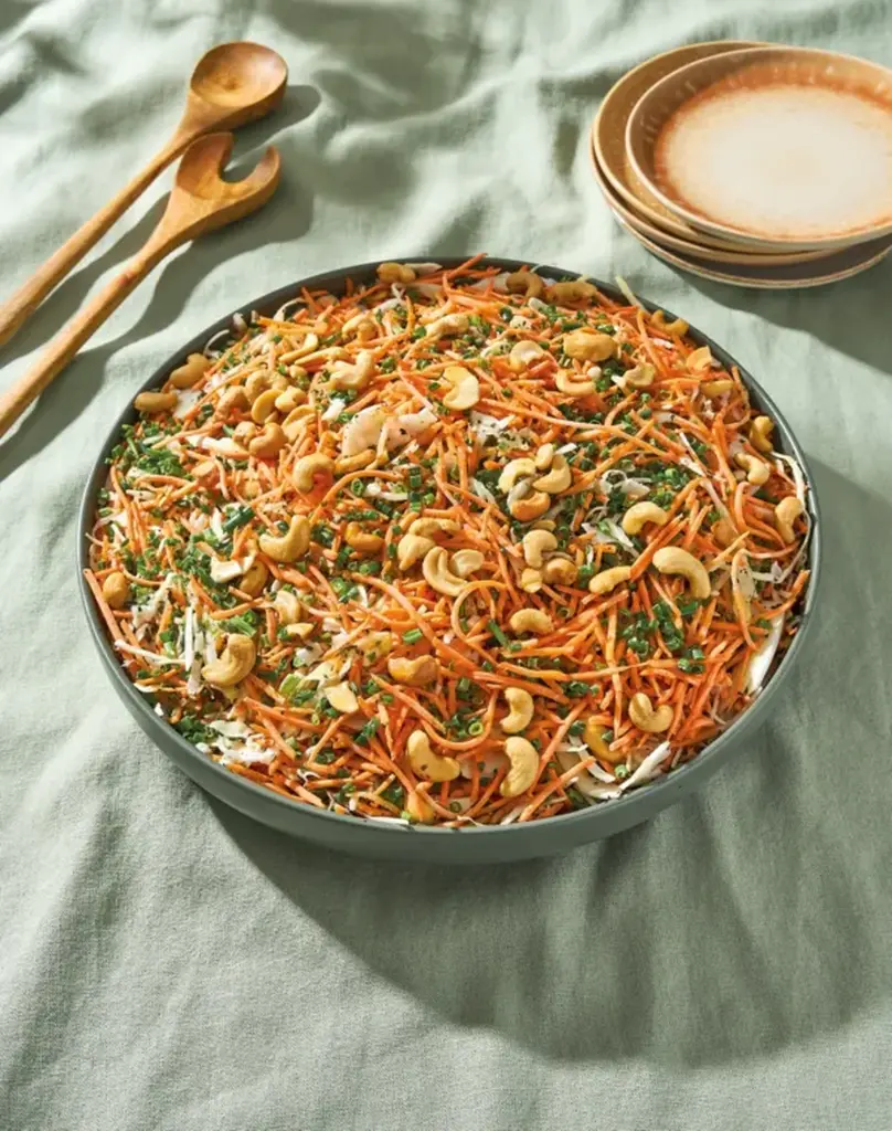 Salade thaï de carottes et chou blanc (10 portions)