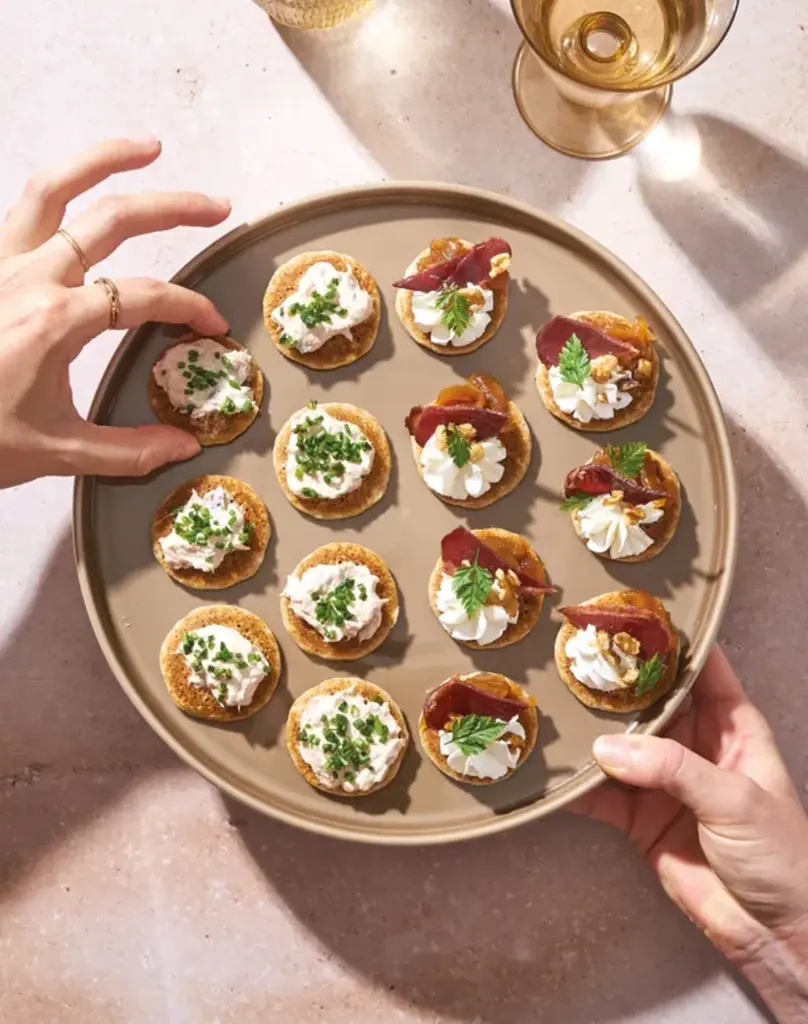 Les blinis sarrasin (20 pièces)
