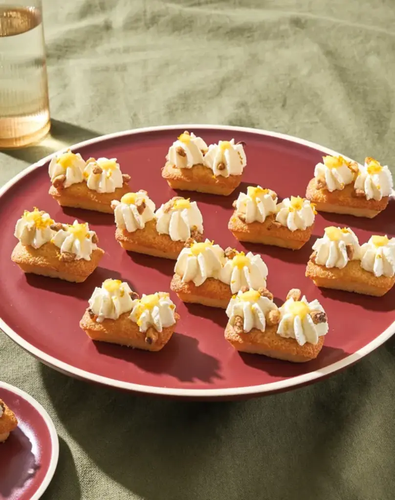 Les mini financiers (20 pièces)