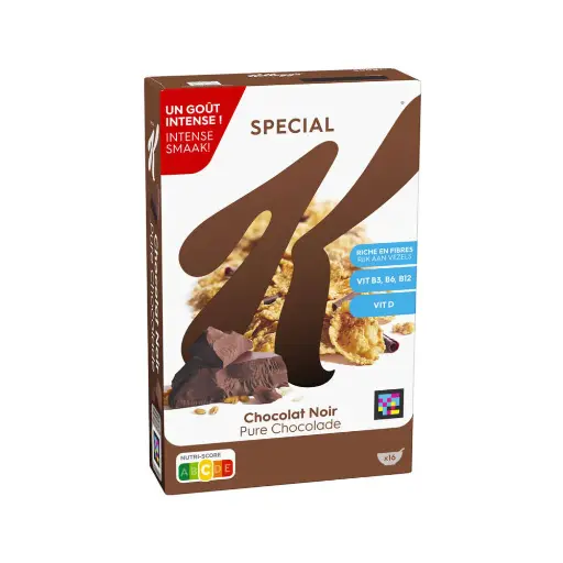 [0184] Céréales chocolat noir Spécial K Kellogg's 500gr