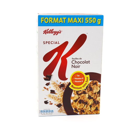 [0184] Céréales chocolat noir Spécial K Kellogg's 500gr