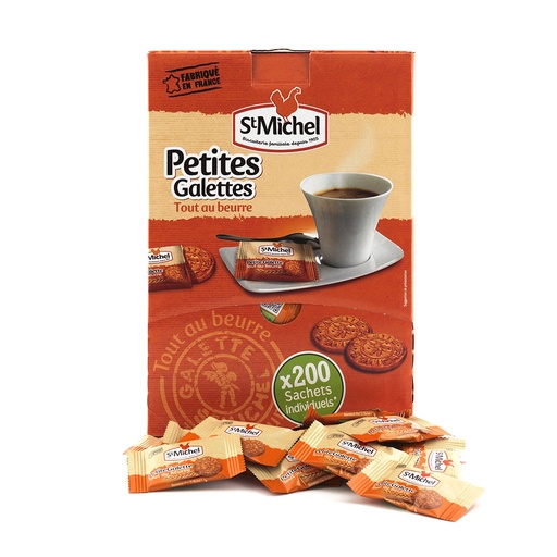 [0196] Petites galettes pur beurre Saint Michel 200 pièces