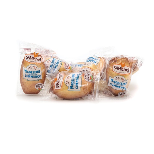 [0202] Madeleines aux œufs Saint Michel 100 pièces de 21gr