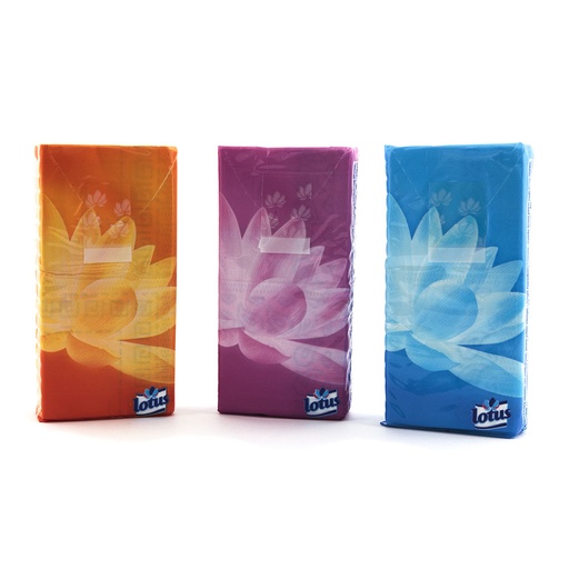 [0476] Paquets de mouchoir Lotus 18 pièces