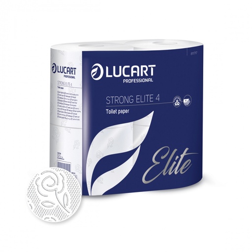 [0491] Papier hygiénique Strong Select Lucart paquet de 4 rouleaux