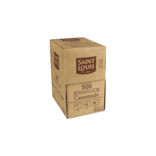 [0715] Sucre buchette cassonade Saint Louis 500 pièces