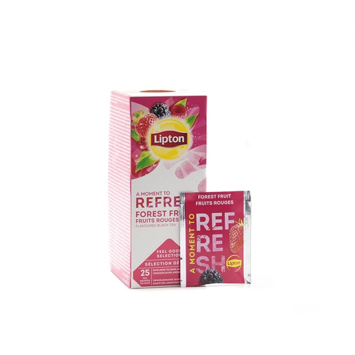 [0725] Thé fruits rouges Lipton 25 sachets